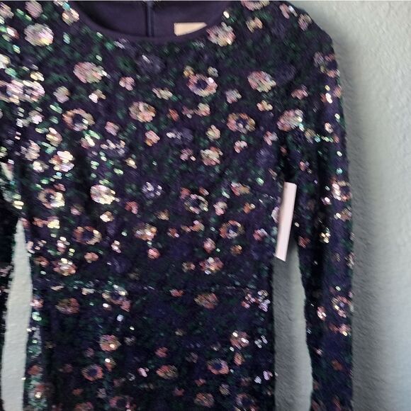 AURA Sequins evening special occasions midi dress - Picture 9 of 10